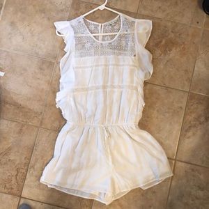 Cream romper